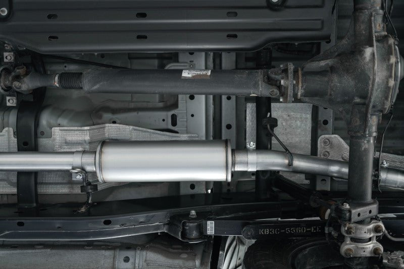 MBRP 2019 Ford Ranger Ecoboost 2.3L 4in OD Tip Single Side Exit 3in AL Cat Back - Catback - MBRP