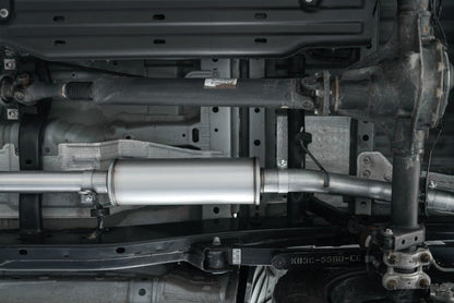 MBRP 2019 Ford Ranger Ecoboost 2.3L 4in OD Tip Single Side Exit 3in AL Cat Back - Catback - MBRP
