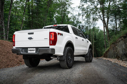 MBRP 2019 Ford Ranger Ecoboost 2.3L 4in OD Tip Single Side Exit 3in AL Cat Back - Catback - MBRP