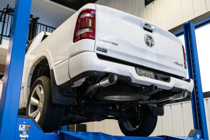MBRP 2019 Ram 1500 5.7L (CrewCab & QuadCab ONLY) 2.5in Cat Back Dual Split Rear w/ 4.5in Tip - T304 - Catback - MBRP