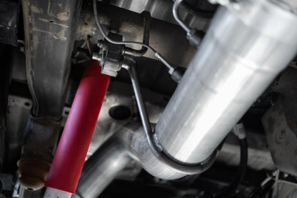 MBRP 2020+ GMC/Chevy 2500/3500 6.6L Duramax 4in Mand Bent Tubing AL - Ser Cat Back Single Side - Alum - Catback - MBRP
