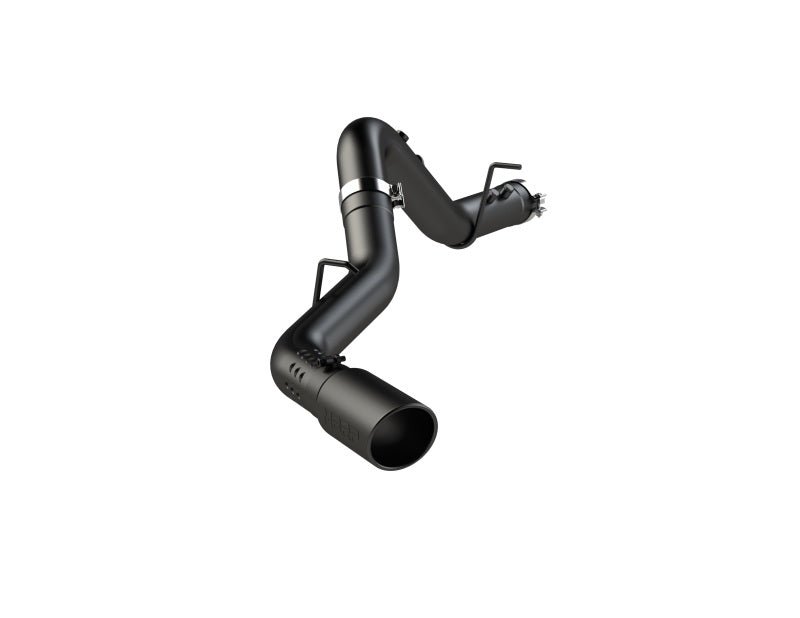 MBRP 2020+ GMC/Chevy 2500/3500 6.6L Duramax 4in Mand Bent Tubing Pro - Ser Cat Back Single Side - Blk - Catback - MBRP