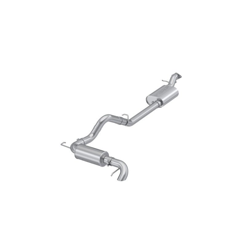 MBRP 2021 - 2023 Ford Bronco 2.3L/2.7L Aluminized Steel 3in Cat - Back, Single High Clearance Rear Exit - Catback - MBRP