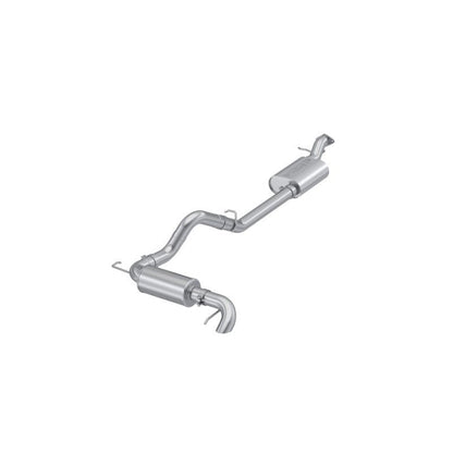 MBRP 2021 - 2023 Ford Bronco 2.3L/2.7L Aluminized Steel 3in Cat - Back, Single High Clearance Rear Exit - Catback - MBRP