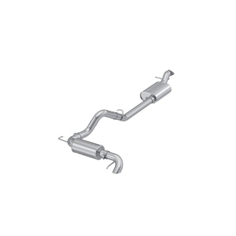 MBRP 2021 - 2023 Ford Bronco 2.3L/2.7L Aluminized Steel 3in Cat - Back, Single High Clearance Rear Exit - Catback - MBRP