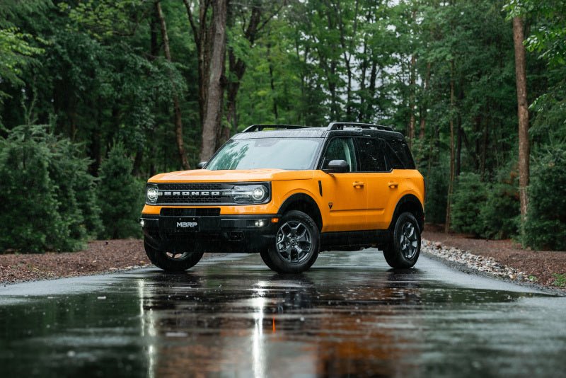 MBRP 2021+ Ford Bronco Sport (1.5L / 2.0L EcoBoost) 2.5in Resonator - Back Exhaust - Dual Rear Exit - Catback - MBRP