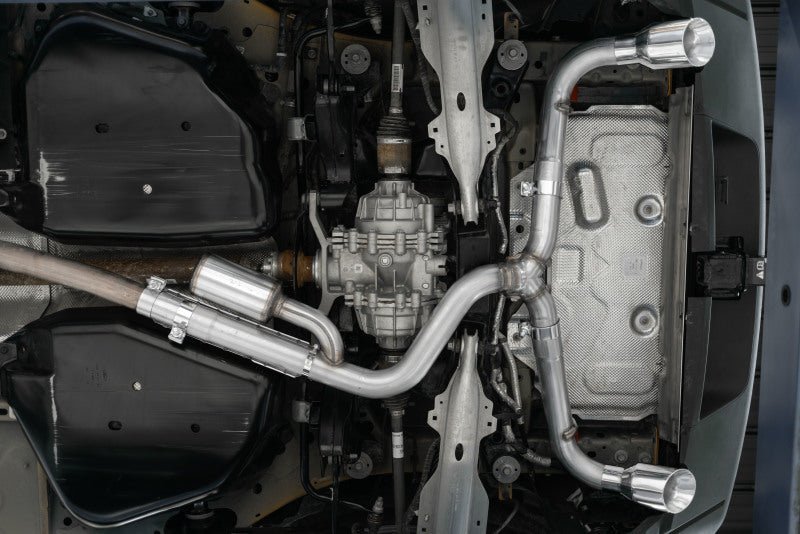 MBRP 2021+ Ford Bronco Sport (1.5L / 2.0L EcoBoost) 2.5in Resonator - Back Exhaust - Dual Rear Exit - Catback - MBRP