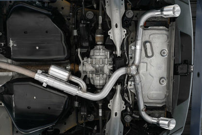 MBRP 2021+ Ford Bronco Sport (1.5L / 2.0L EcoBoost) 2.5in Resonator - Back Exhaust - Dual Rear Exit - Catback - MBRP
