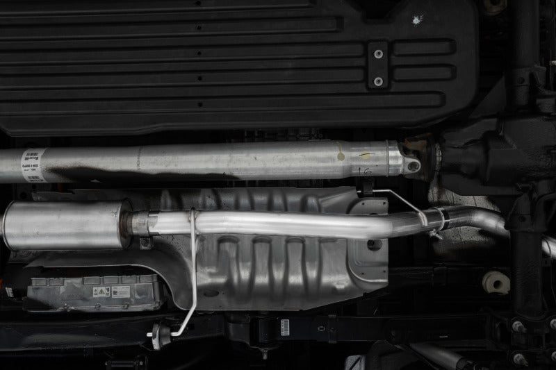 MBRP 2021+ Ford F - 150 Powerboost Hybrid 3in Single Side Exit - T304 - Catback - MBRP