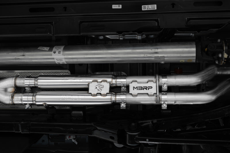 MBRP 2021 Ram TRX 6.2 S/C 3in Catback Dual Rear Carbon Fiber Tips(Race) - T304 - Catback - MBRP