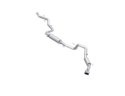 MBRP 2024 Toyota Tacoma Aluminized Steel 3in Cat - Back Single Side Exit - Catback - MBRP