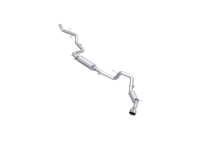 MBRP 2024 Toyota Tacoma T304 Stainless Steel 3in Cat - Back Single Side Exit - Catback - MBRP