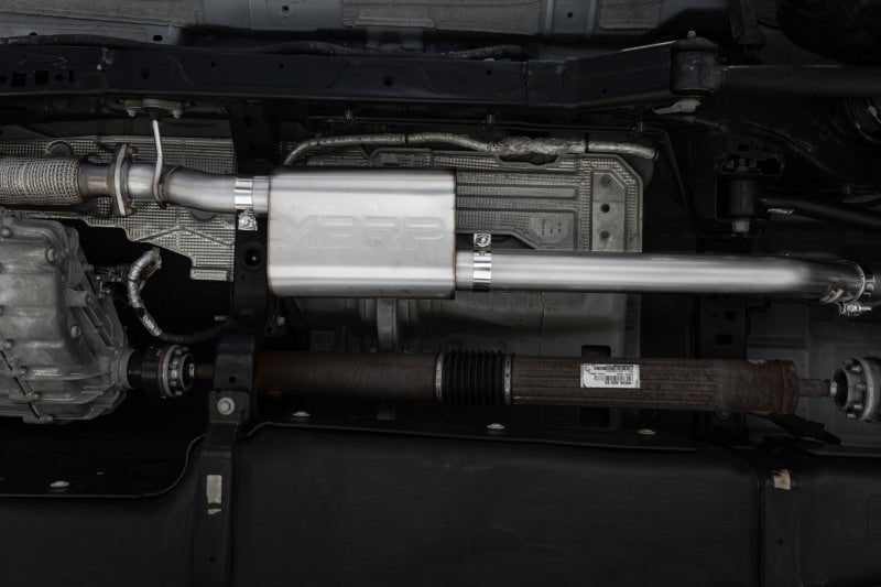 MBRP 21 - 22 Ford Bronco 2.3/2.7L EcoBoost 2/4 - Dr 3in Catback Dual Split Rear Exit BLK AL - Catback - MBRP