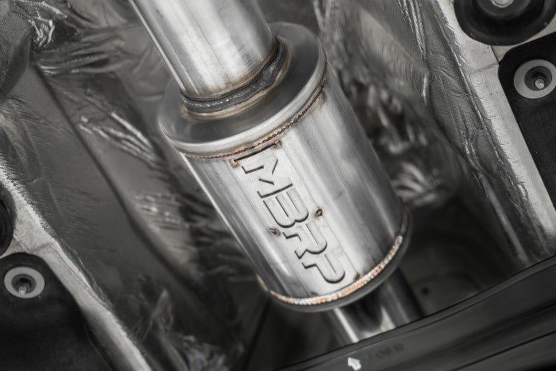 MBRP 22 - 23 Hyundai Kona N 2.0L Turbo 3in Cat Back Dual Rear with Carbon Fiber Tips - T304 - Catback - MBRP