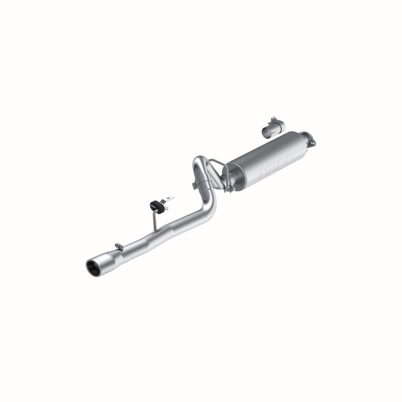 MBRP 86 - 00 Jeep 2.5L Cherokee 2.5in Cat Back Single AL - Catback - MBRP