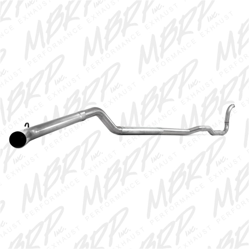 MBRP 88 - 93 Dodge 2500/3500 Cummins 4WD Turbo Back Single Side Exit No Muffler PLM Series Exhaust - Turbo Back - MBRP