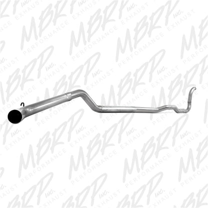 MBRP 88 - 93 Dodge 2500/3500 Cummins 4WD Turbo Back Single Side Exit No Muffler PLM Series Exhaust - Turbo Back - MBRP