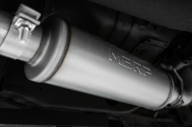 MBRP 99 - 04 Ford Mustang GT/Mach 1 2.5in Dual Split Rear AL Catback Exhaust w/ 3.5in Dual Wall Tips - Catback - MBRP