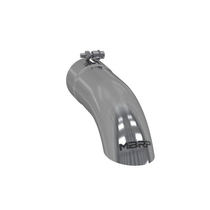 MBRP Universal Tip 3.5in O.D. Turn Down 3.5in inlet 12 length - Steel Tubing - MBRP