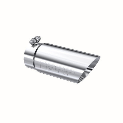 MBRP Universal Tip 3in O.D. Dual Wall Angled 4 inlet 10 length - Steel Tubing - MBRP