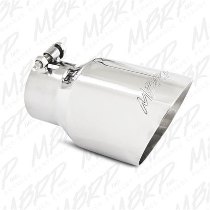 MBRP Universal Tip 4.5in O.D. Dual Wall Angled 3in inlet 8in length T304 - Tips - MBRP