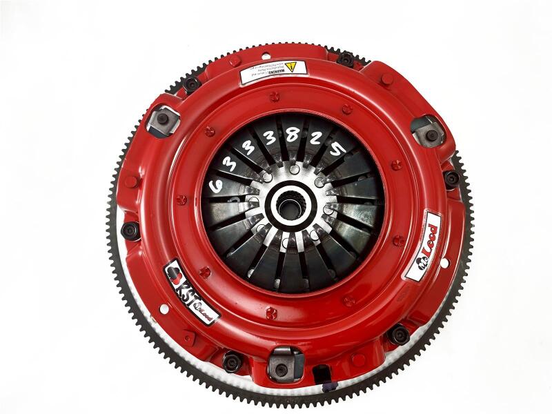 McLeod RST Twin Disc Clutch Kit 18-19 Ford Mustang GT 1 x 23 Spline 0 Bal w/164T 8 Bolt AL Flywheel-Clutch Kits - Multi-McLeod Racing