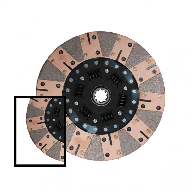 McLeod Street Extreme 97-04 Chevrolet Corvette 12 X 1-1/8 X 26 Spline-Clutch Kits - Single-McLeod Racing