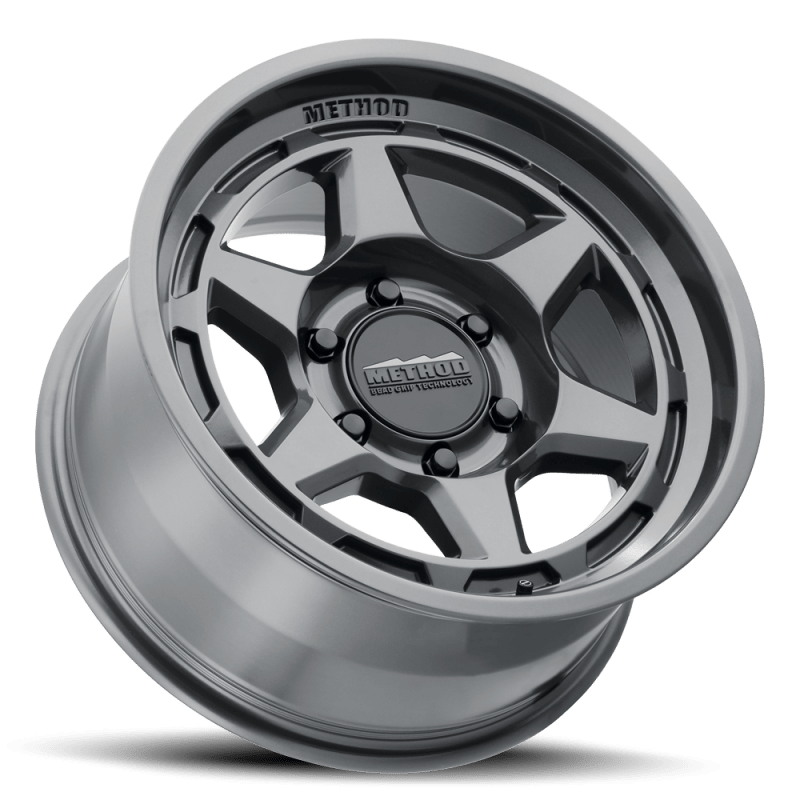 Method MR708 - 17x8.5 / 6x5.5 / ET 25 / 106.25 CB - Gloss Titanium-Wheels - Cast-Method Wheels