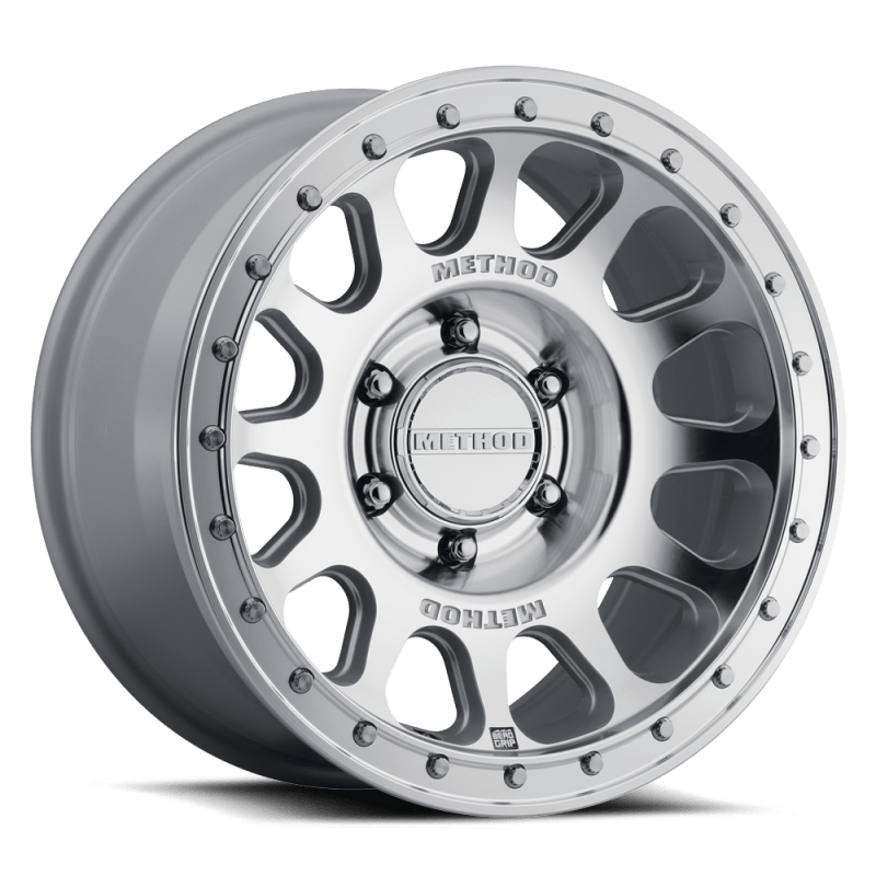 Method MR709 HD Bead Grip 17x 8.5in / ET0 / 6x5.5 BP / 106.25mm Bore - Machined Wheel-Wheels - Cast-Method Wheels