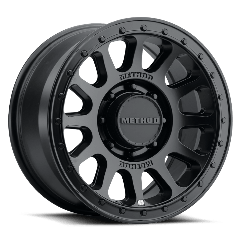 Method MR709 HD Bead Grip 18x 9in / ET12 / 8x180 BP / 124.1mm Bore - Black Wheel-Wheels - Cast-Method Wheels