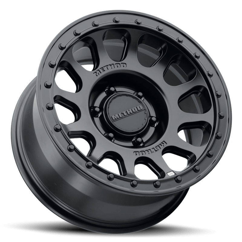 Method MR709 HD Bead Grip 18x 9in / ET12 / 8x180 BP / 124.1mm Bore - Black Wheel-Wheels - Cast-Method Wheels