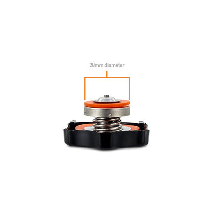 Mishimoto High - Pressure 1.3 Bar Radiator Cap Small Non - Directional Radiator Caps