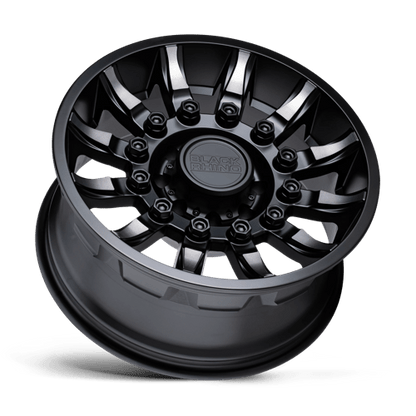 Black Rhino MISSION Matte Black W/ Machined Tint 20x9 +12 5x150mm 110.1mm
