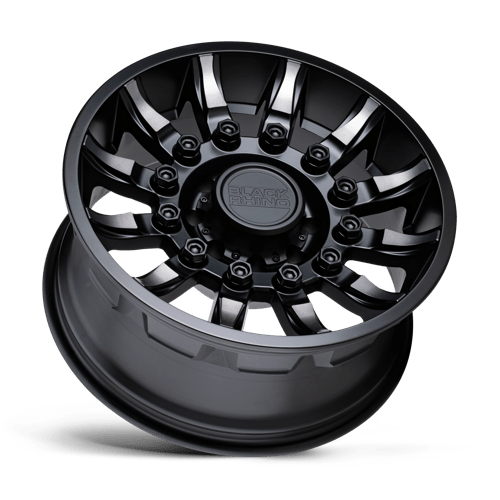Black Rhino MISSION Matte Black W/ Machined Tint 18x9 -18 8x165.1mm 122.4mm