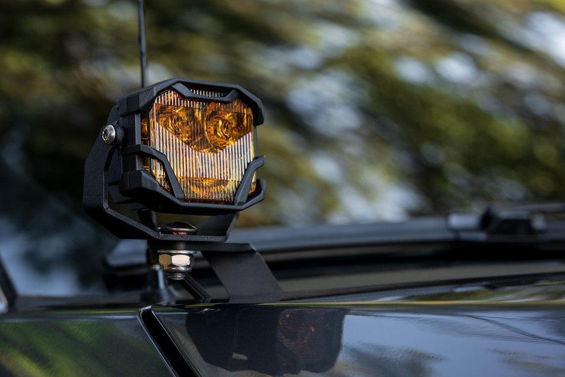 Morimoto 4Banger A - Pillar Kit: 02 - 09 Lexus GX470 - LED Light Pods - Morimoto