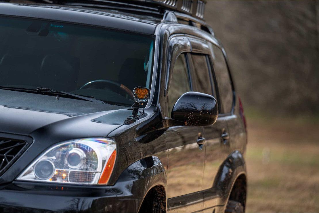 Morimoto 4Banger A - Pillar Kit: 02 - 09 Lexus GX470 - LED Light Pods - Morimoto