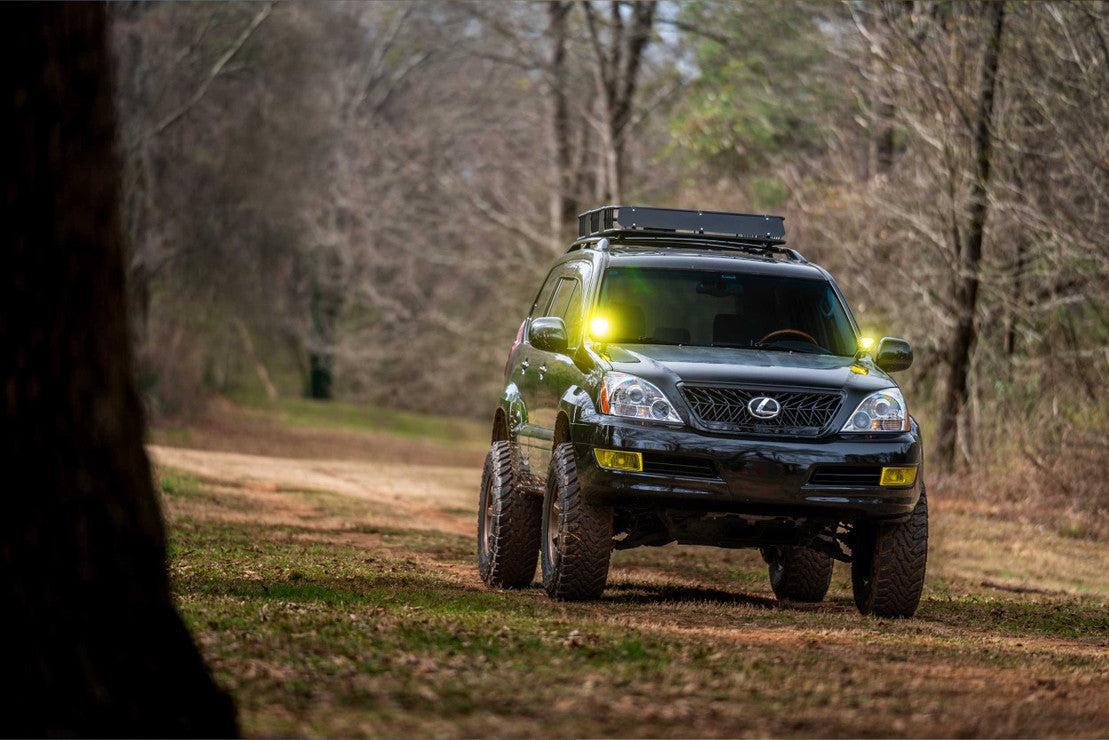Morimoto 4Banger A - Pillar Kit: 02 - 09 Lexus GX470 - LED Light Pods - Morimoto