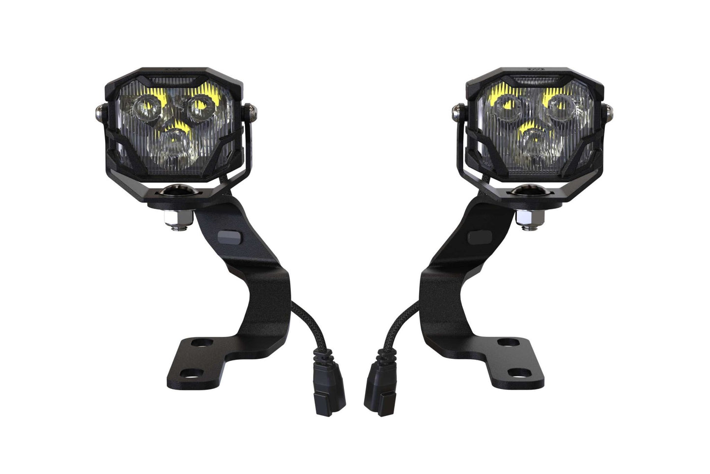 Morimoto 4Banger A - Pillar Kit: 02 - 09 Lexus GX470 - LED Light Pods - Morimoto