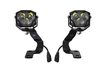 Morimoto 4Banger A - Pillar Kit: 02 - 09 Lexus GX470 - LED Light Pods - Morimoto