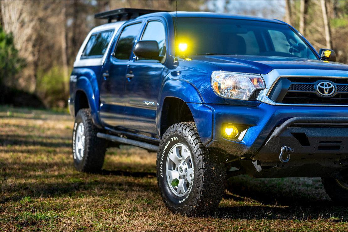 Morimoto 4Banger A - Pillar Kit: 05 - 15 Tacoma - LED Light Pods - Morimoto