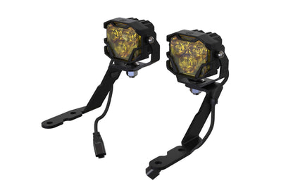Morimoto 4Banger A - Pillar Kit: 07 - 13 Sierra - LED Light Pods - Morimoto