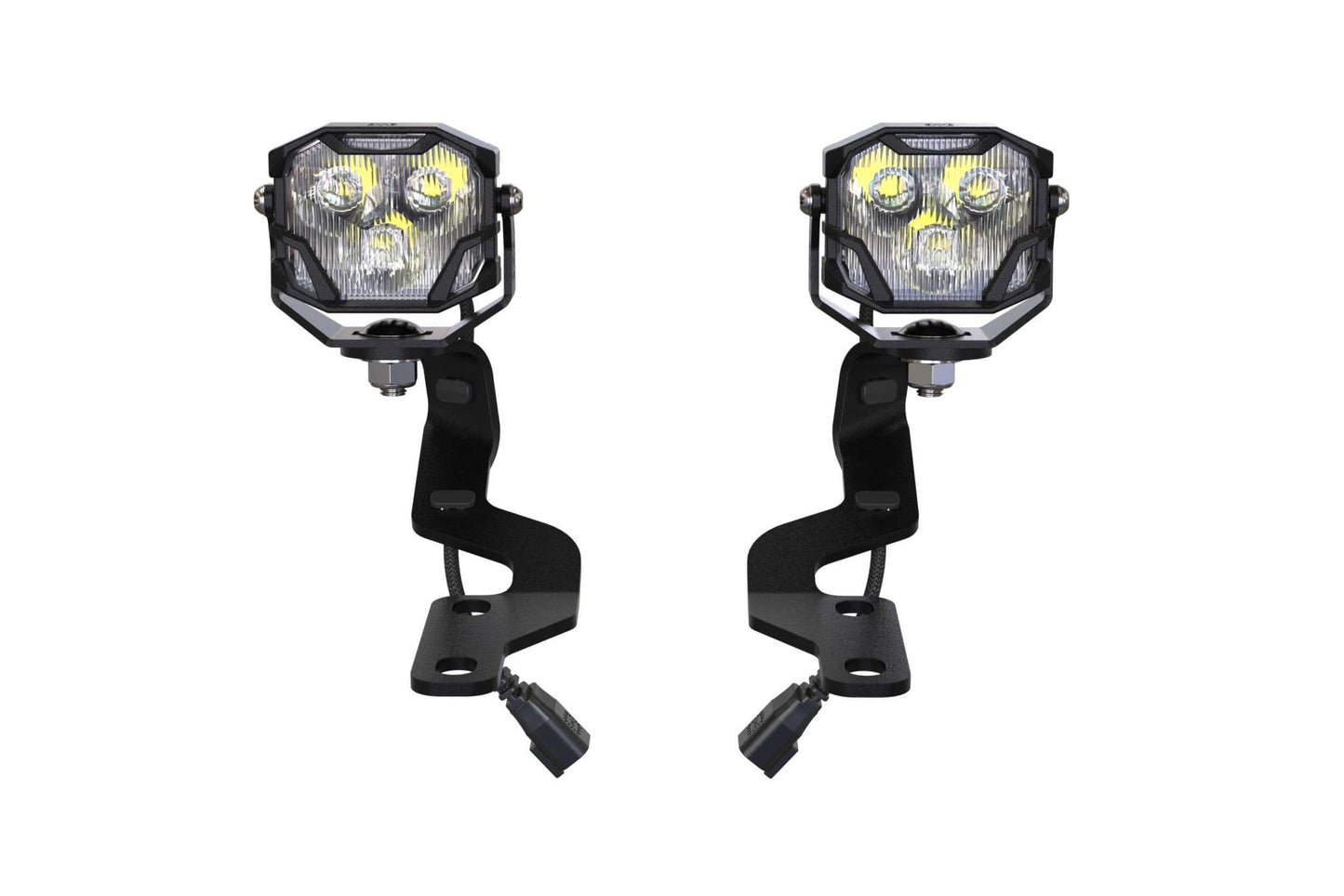 Morimoto 4Banger A - Pillar Kit: 07 - 13 Tundra - LED Light Pods - Morimoto