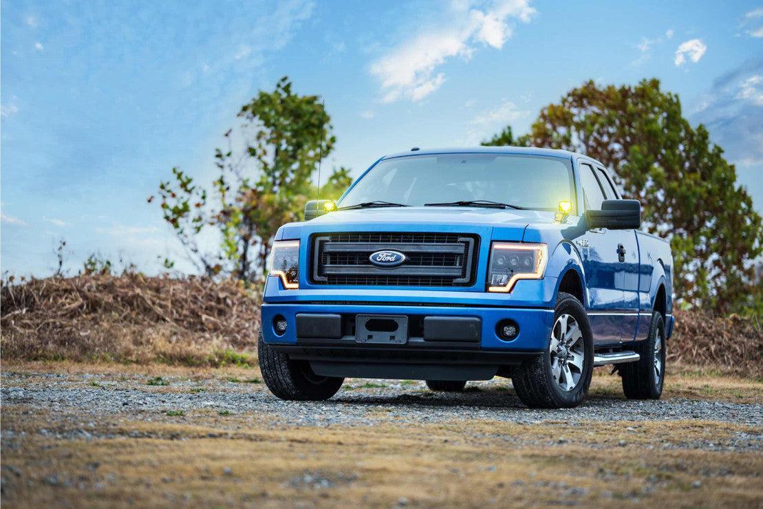 Morimoto 4Banger A - Pillar Kit: 09 - 14 F150 - LED Light Pods - Morimoto