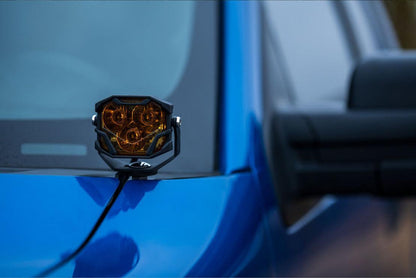 Morimoto 4Banger A - Pillar Kit: 10 - 14 Raptor - LED Light Pods - Morimoto