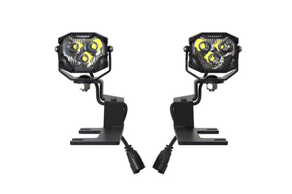 Morimoto 4Banger A - Pillar Kit: 14 - 18 Sierra - LED Light Pods - Morimoto