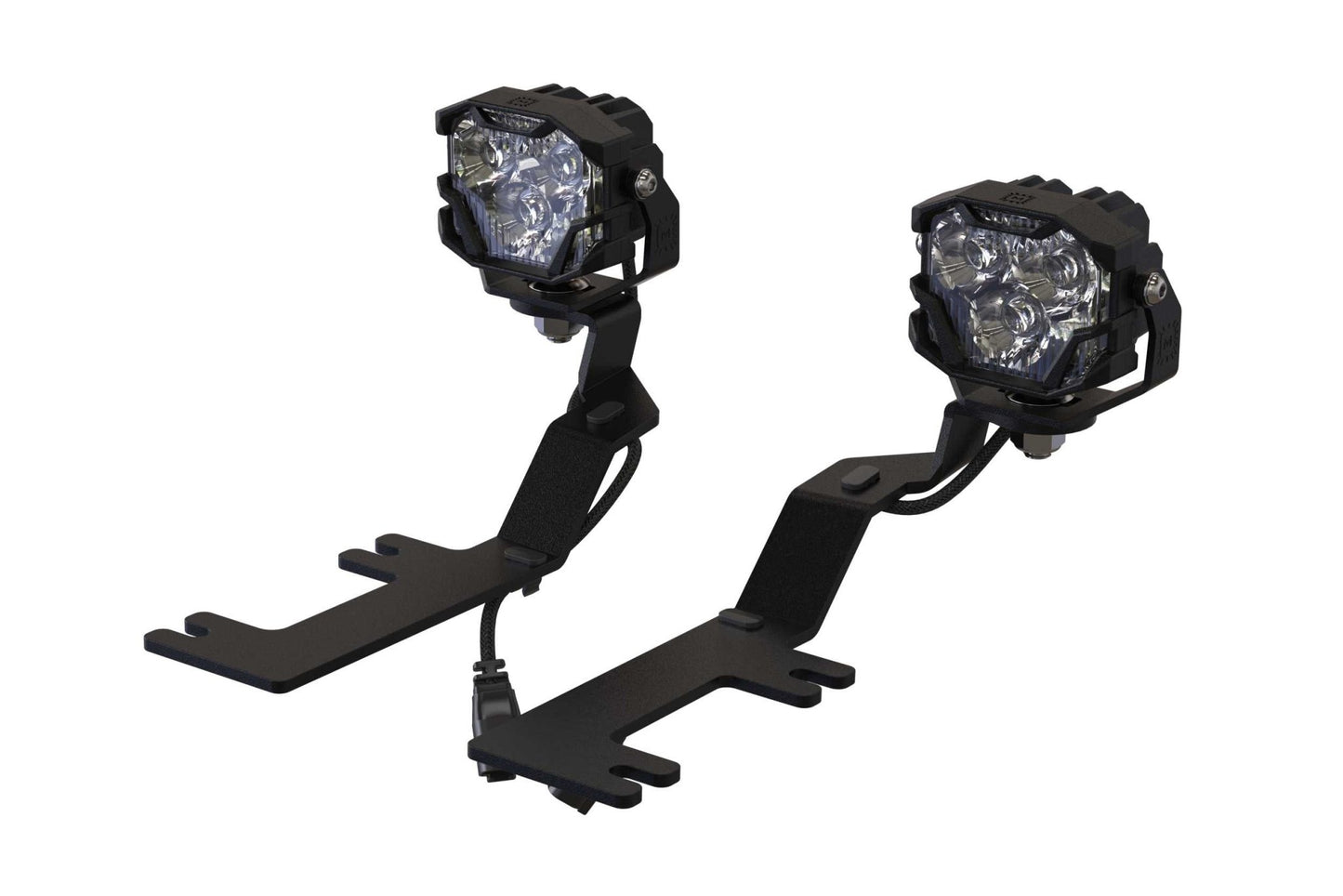 Morimoto 4Banger A - Pillar Kit: 14 - 18 Silverado 1500 - LED Light Pods - Morimoto