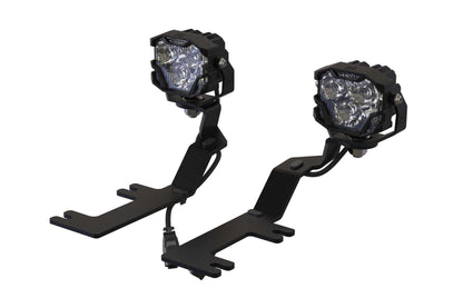 Morimoto 4Banger A - Pillar Kit: 14 - 18 Silverado 1500 - LED Light Pods - Morimoto