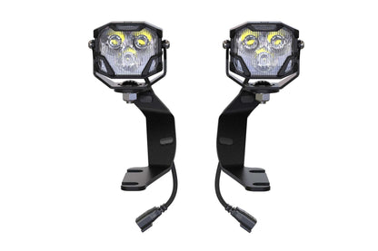 Morimoto 4Banger A - Pillar Kit: 14 - 23 Tundra - LED Light Pods - Morimoto