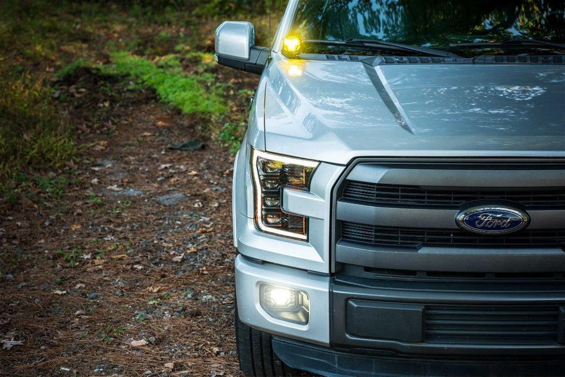 Morimoto 4Banger A - Pillar Kit: 15 - 20 Ford F150 - LED Light Pods - Morimoto