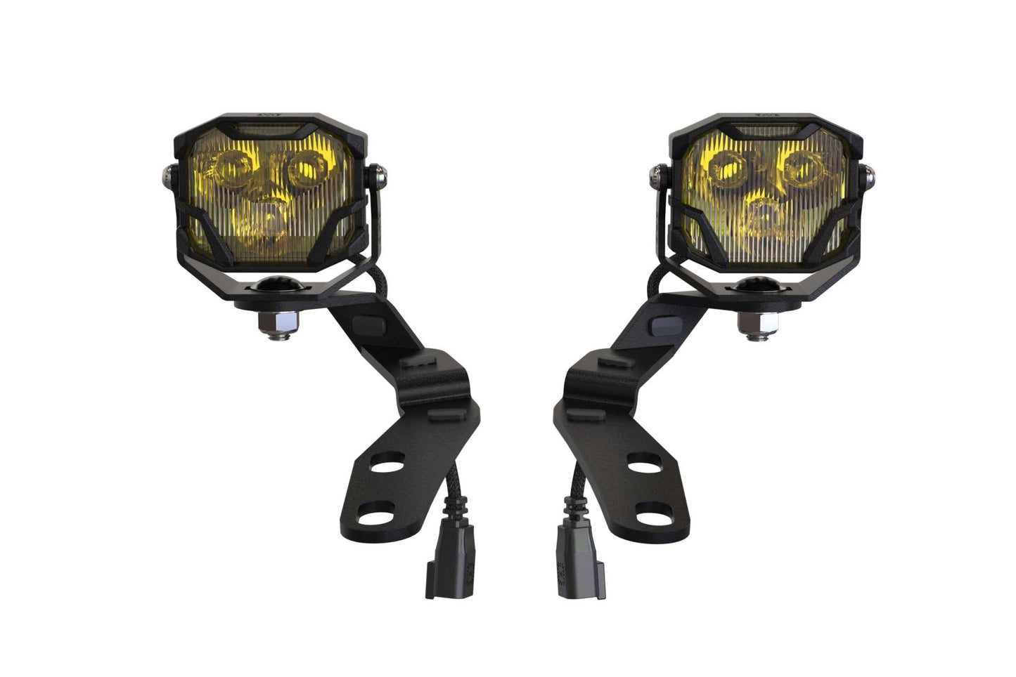 Morimoto 4Banger A - Pillar Kit: 16 - 23 Tacoma - LED Light Pods - Morimoto